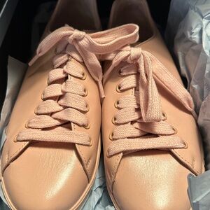 Prada Milano Calzature Donna Sneaker, Leather Size 37.5